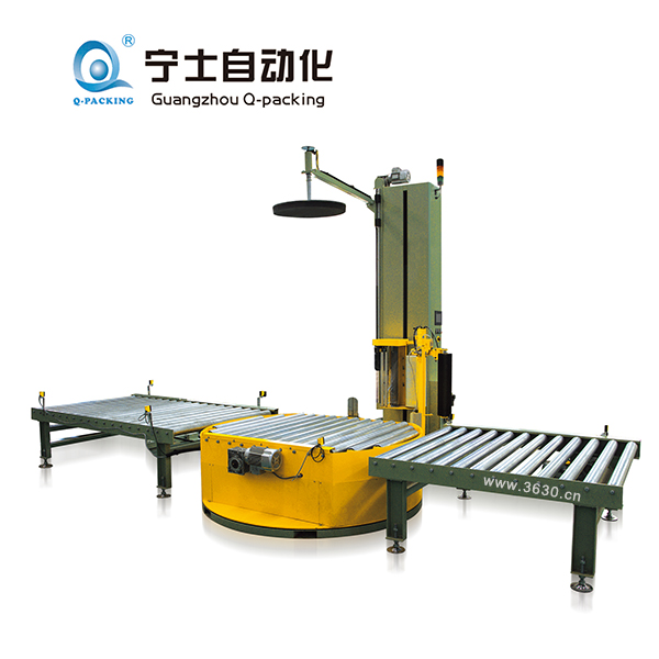 壓頂型自動(dòng)托盤在線纏繞包裝機(jī)